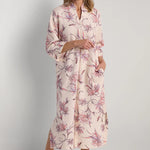 Quilt-In-Knit Long Robe864865