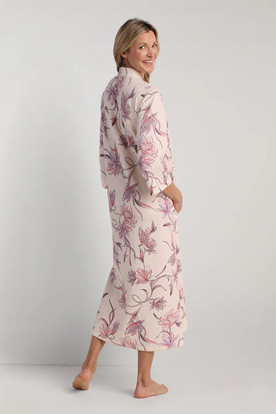 Quilt-In-Knit Long Robe864865