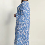 Quilt-In-Knit Long Robe 868915-438