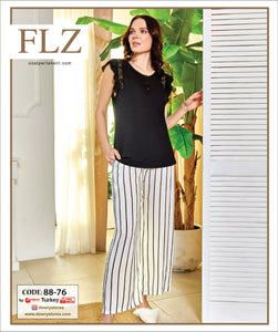 WOMEN SUMMER SHORT SLEEVE PAJAMA SET DOWRY  88-76