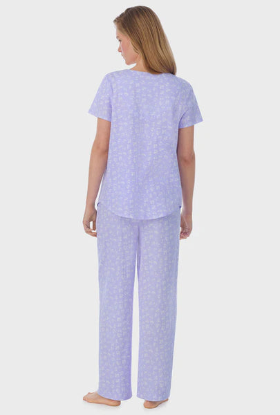 Sweet Ditsy Cotton Long Pajama Set CH92661-555