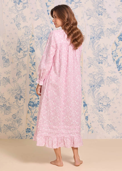 Cameo Garden Cotton Lawn Long Sleeve Ballet Nightgown 60118-154