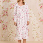 Embervine Cotton Knit Long Sleeve Ballet Nightgown 60112-159