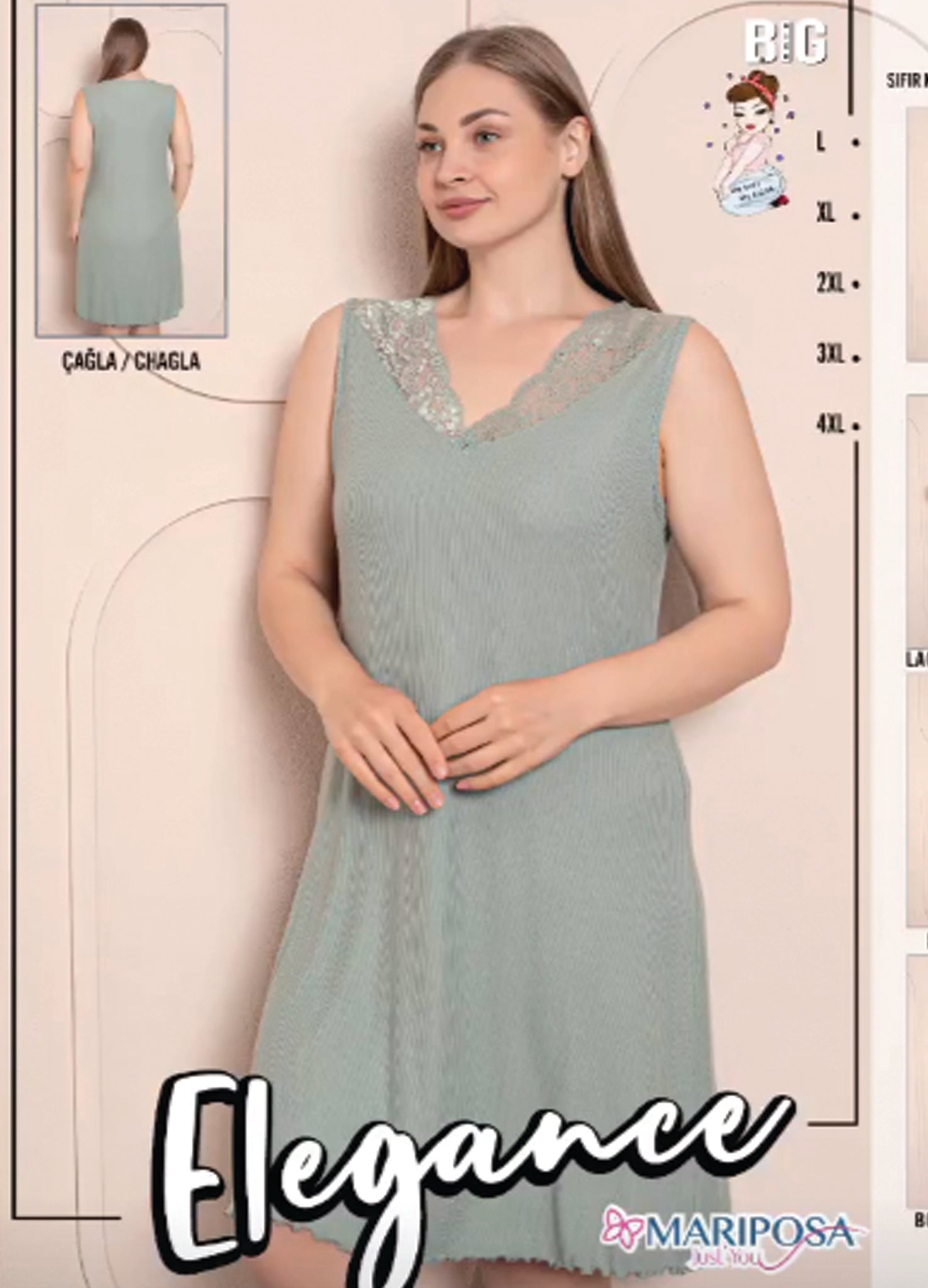 Cotton shirt with wide lace straps B10026