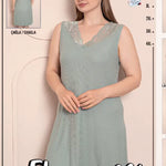 Cotton shirt with wide lace straps B10026