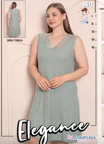 Cotton shirt with wide lace straps B10026