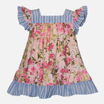 Jonie Mixed Print Dress R2-15366