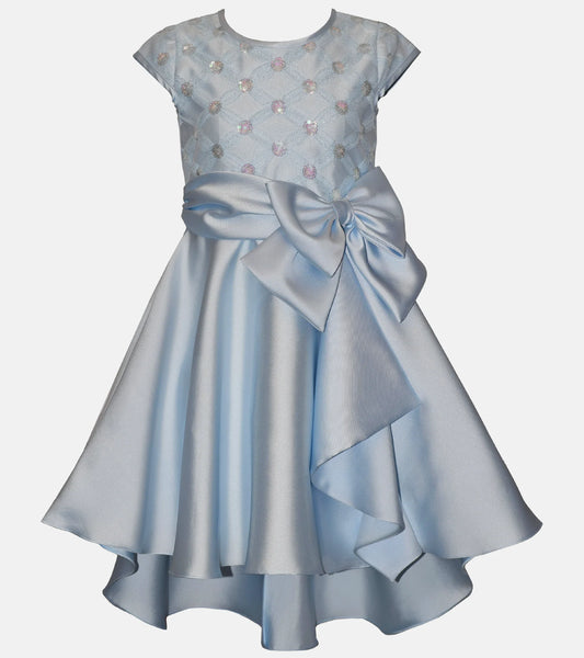 Emilia Embroidered High-low Party Dress R4-15136