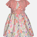 CLEMENTINE FLORAL DRESS WITH CARDIGAN 12307