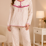PAJAMA LONG SLEEVE MAROON 115