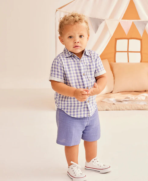 Check Gauze Short Set 16133