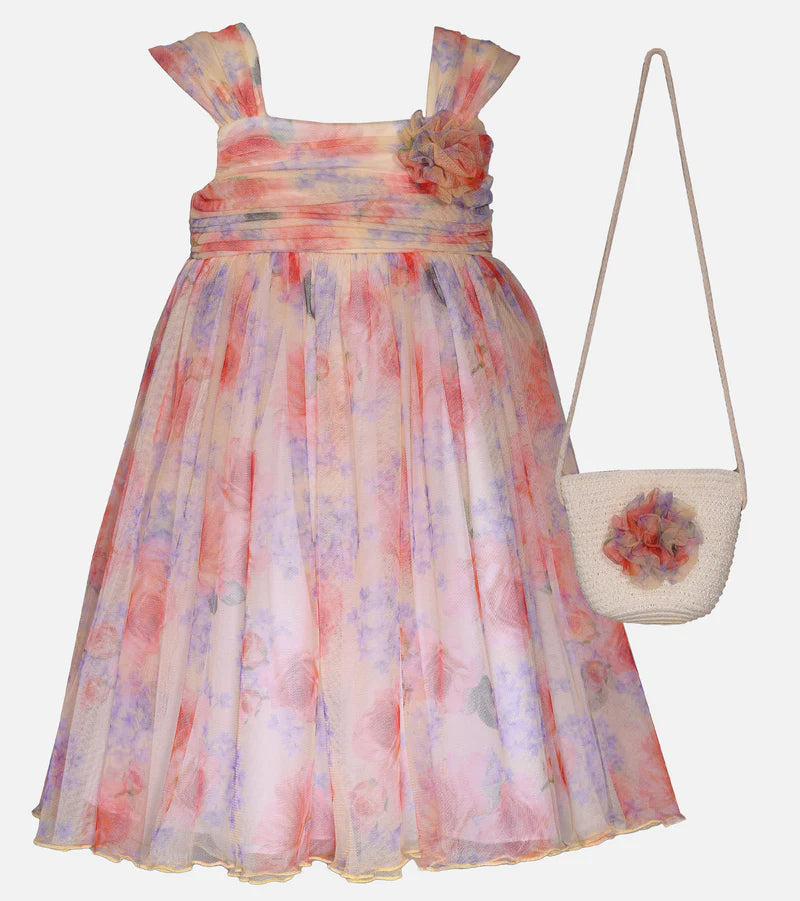 POLLY DRESS WITH PURSE 12260