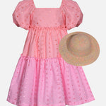 Haley Eyelet Sundress with Hat 13428