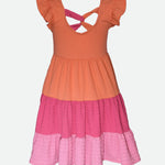 SHELLEY DRESS WITH SCRUNCHIES 12483
