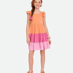 SHELLEY DRESS WITH SCRUNCHIES 12483