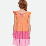 SHELLEY DRESS WITH SCRUNCHIES 12483