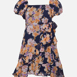 ROWAN CHIFFON WRAP DRESS R4-12281