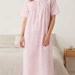 Women's short cotton dress 25-35-C -3