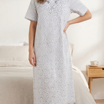 Women's short cotton dress 25-35-C