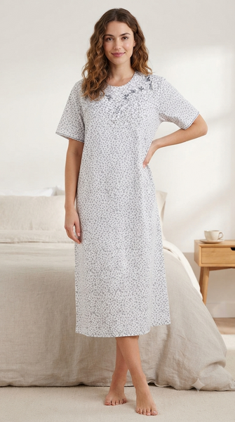 Women's short cotton dress 25-35-C