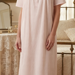Women's half-sleeve cotton dress 25-32-A-1