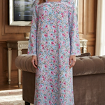 Women's long-sleeved cotton dress 25-36-B-2