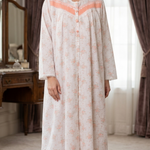 SOFT WHISPERS ' Two-piece postpartum reception dress  55510