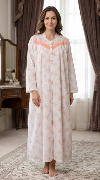 SOFT WHISPERS ' Two-piece postpartum reception dress  55510