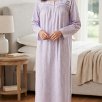 Women's long-sleeved cotton dress 25-24-B-2
