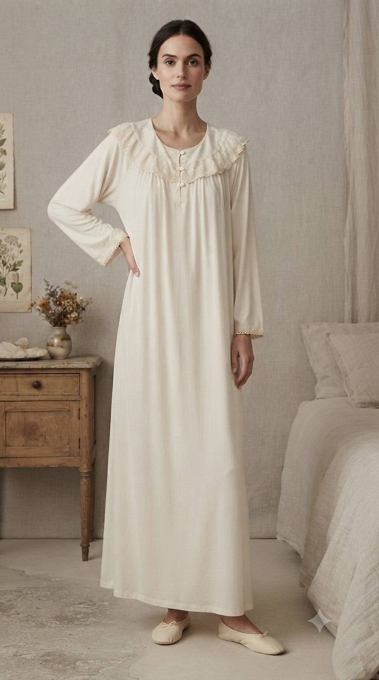 A cool cotton reception piece, featuring embroidery on the shoulders, giving it a touch of elegance and distinction. 60049-