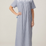 Women's half-sleeve cotton dress 25-24-A-3