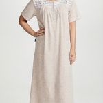 Women's half-sleeve cotton dress 25-24-A-1