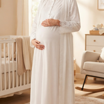 Complete relaxation set: Classic white shirt and robe 2608