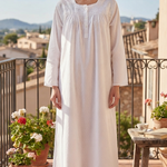 Women's long-sleeved cotton dress 25-33-B-2