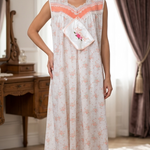 SOFT WHISPERS ' Two-piece postpartum reception dress  55510