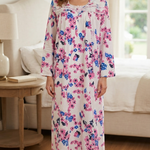 Women's long-sleeved cotton dress 25-21-B-1