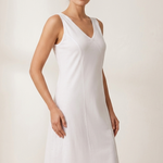 Women's short BRASLIP, 100% cotton, white, by Shahin 60719