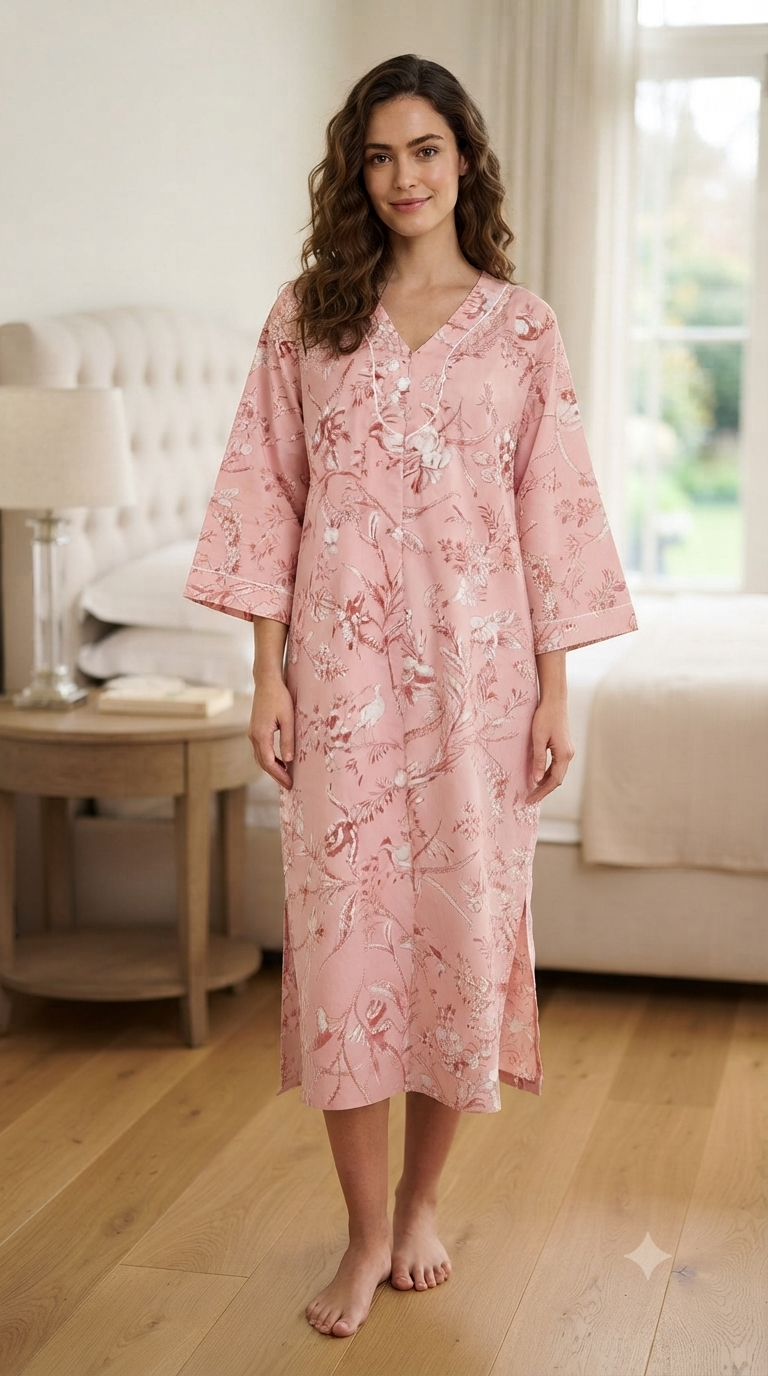 Women's midi floral dress 25-16-3