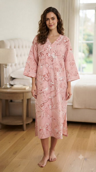 Women's midi floral dress 25-16-3