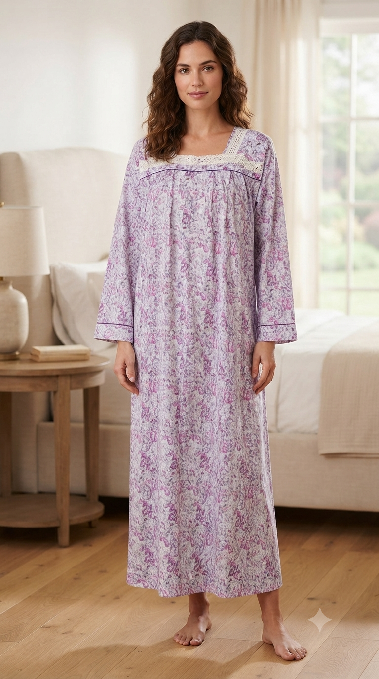 Women's heavy cotton dress with a 30cm zipper 25-08-B-1