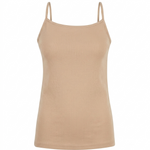 Women's White Strappy Lycra Undershirt  30260