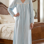 SOFT WHISPERS ' Two-piece postpartum reception dress 5556