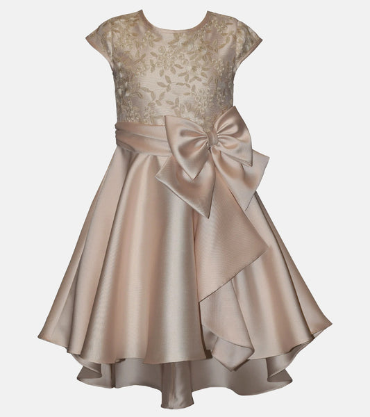 Caroline Embroidered High-low Party Dress R4-15137