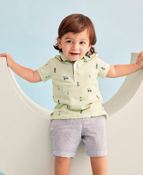 Golf Polo Short Set (12M-4T) 16039