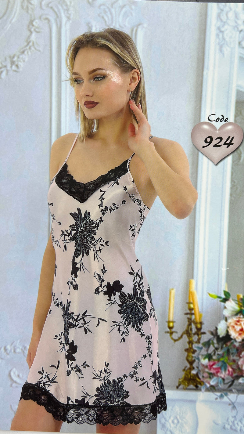 قميص نوم نسائي قصير (ملابس داخلية) 924