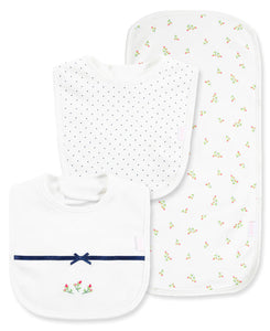 Rosebud Bib & Burp Set 412361