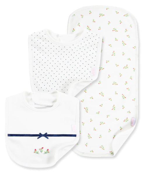 Rosebud Bib & Burp Set 412361