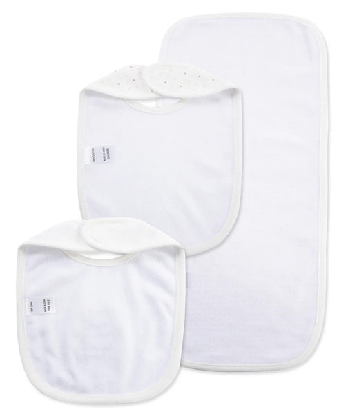 Gentle Bear Bib & Burp Set 25-416741