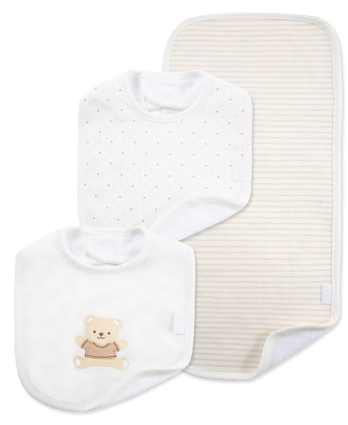 Gentle Bear Bib & Burp Set 25-416741