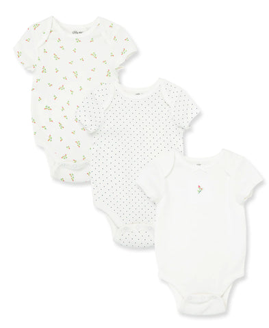 Rosebud 3-Pack Bodysuits 812359